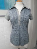 Blusa azul - Marca: Tandem - Tamanhos Europa: 36, 38, 40